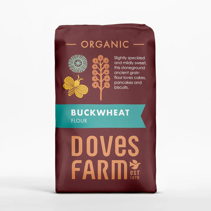 Doves Farm Organic Buckwheat Flour 5 x 1kg