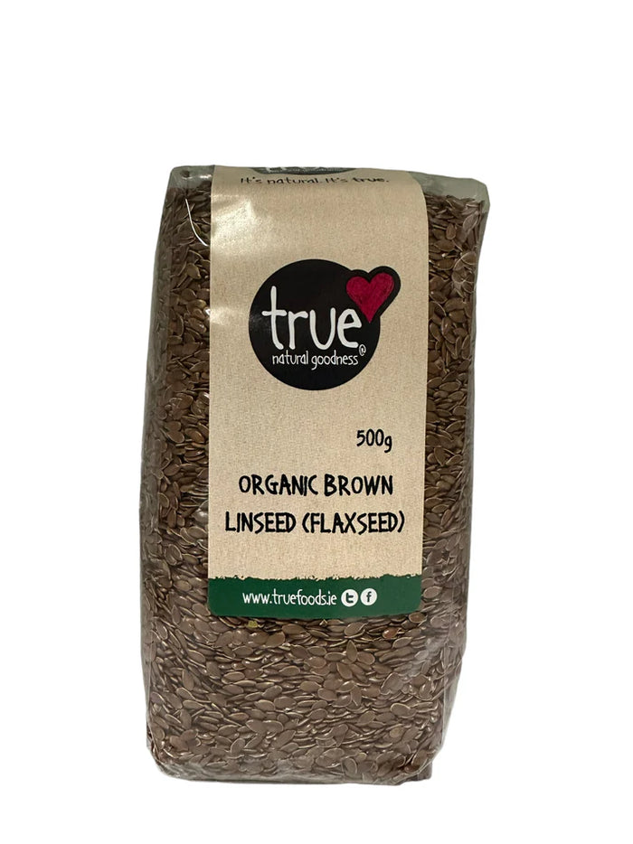 Organic Brown Linseed 6 x 500g