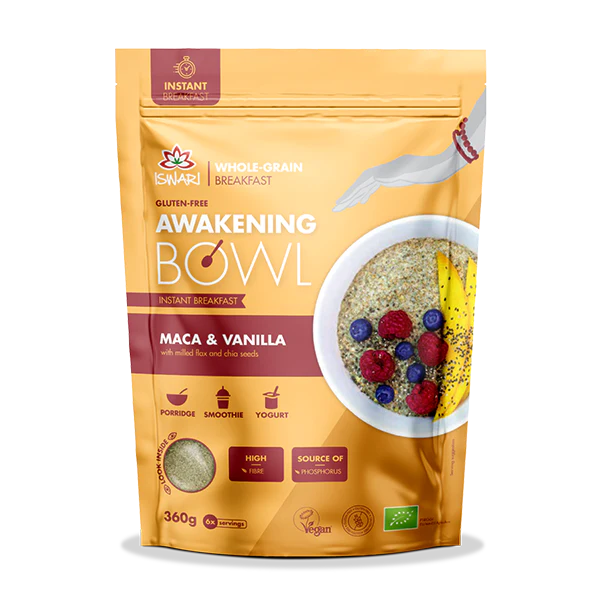 Iswari Awakening Bowl Maca &amp; Vanille 360g