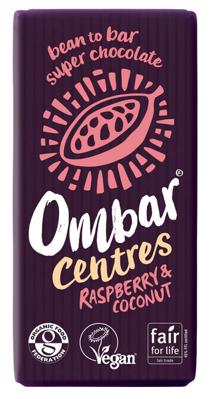 Centres Ombar Raspberry & Coconut 10 x 35G