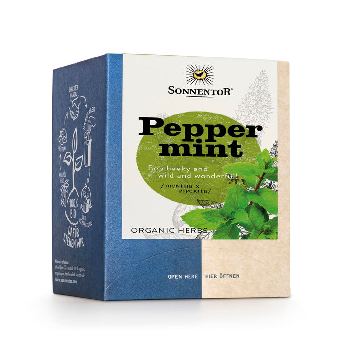 Sonnentor Organic Peppermint Loose Leaf Tea 6 x 50g