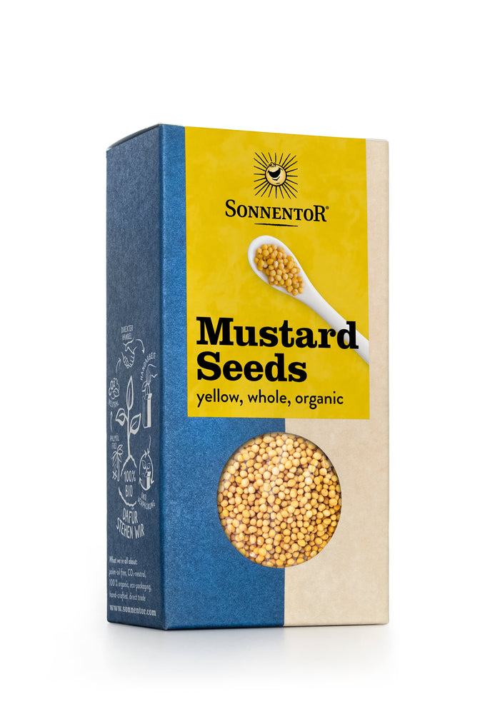 Sonnentor Organic Mustard Seeds Yellow 6 x 120g