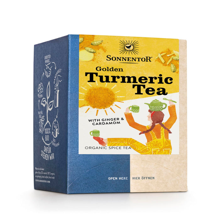 Sonnentor Organic Golden Turmeric Tea 6 x 18 Bags