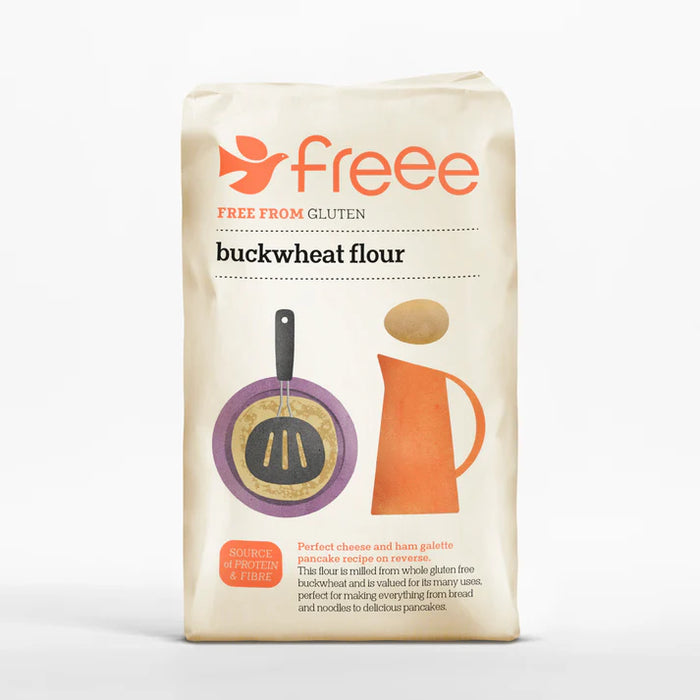 Doves Farm Gluten Free Buckwheat Flour 5 x 1kg