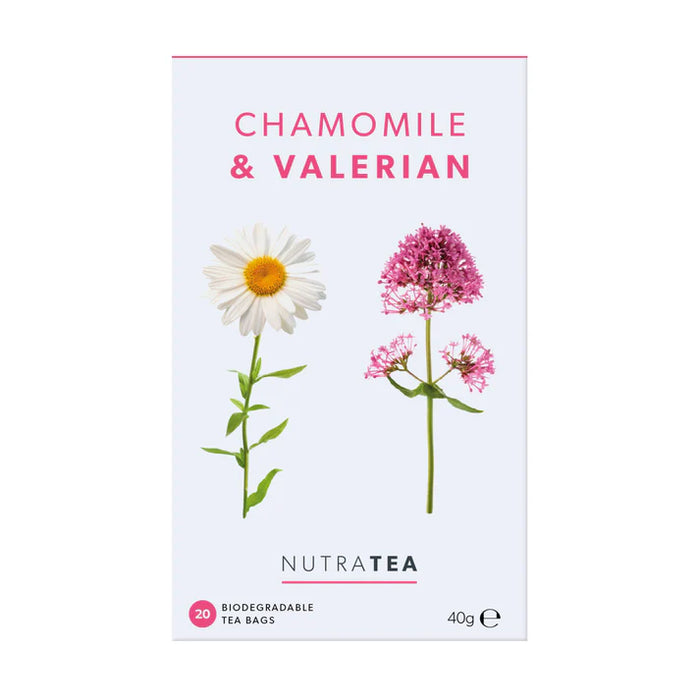 NUTRATEEA CHAMOMILE & VALERIAN TEA 20 sacs