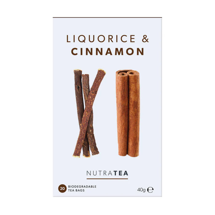 Nutratea Likorice & Zimttee 20 Taschen