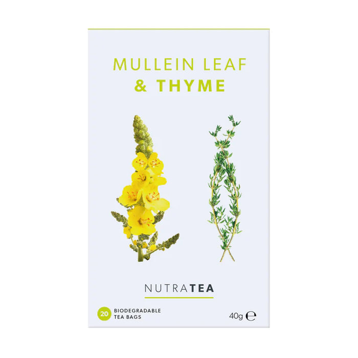 NutraTea Mullein Leaf & Thyme Tea 20 Bags