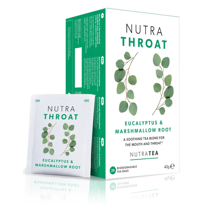 Nutratea nutra gorge eucalyptus & guimauve root thé 20 sacs