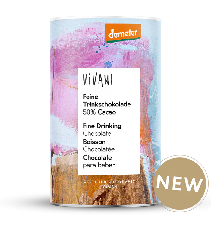 Vivani 50% Cacao feine Trinkschokolade 8 x 300 g