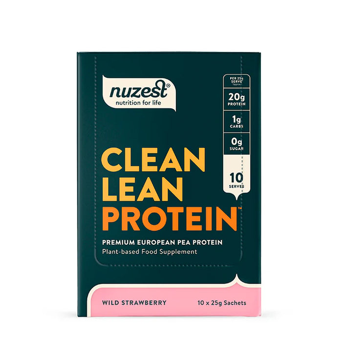 Nuzest Wild Strawberry Pea Protéine 10 x 25g