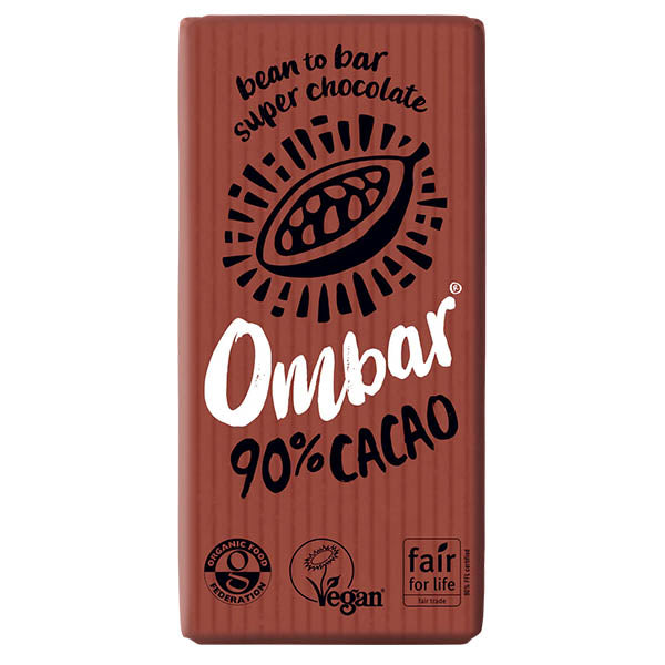 OBAR 90% CACAO -Schokoladenbar 10 x 35 g