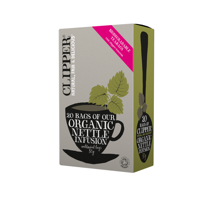 Clipper Organic Nettle Teabags 20 Bags x 6