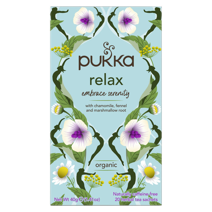 Thé Pukka Relax 20 sachets x 4