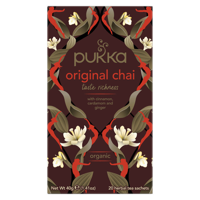 Pukka Original Organic Chai 20 sacs x 4