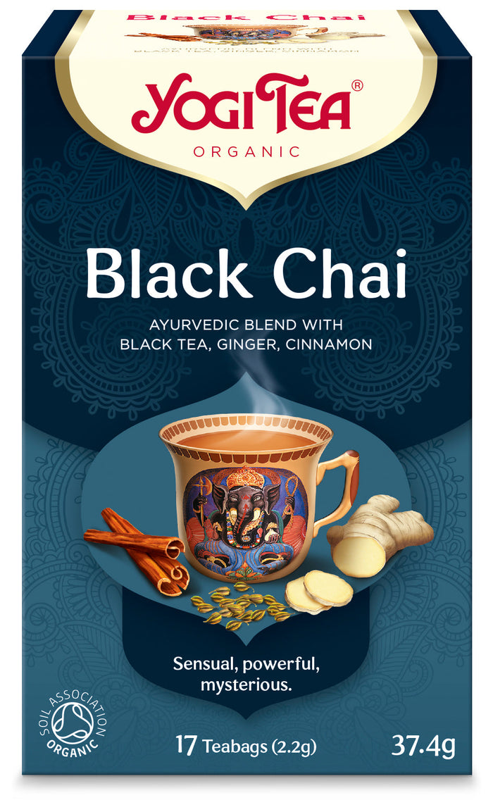 Yogi -Tee Black Chai 17 Beutel x 6