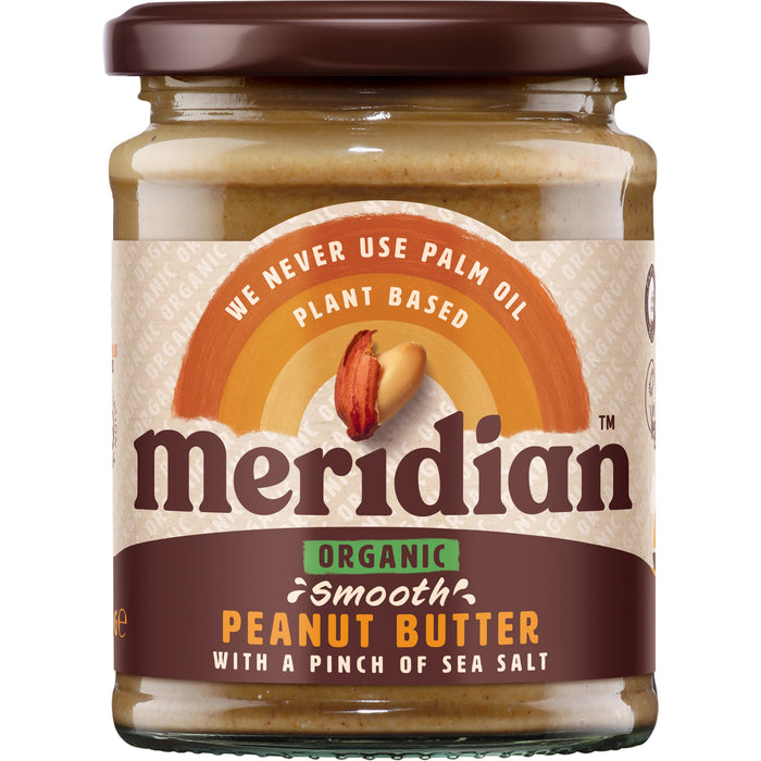 Meridian Smooth Peanut Butter With Salt 6 x 280g