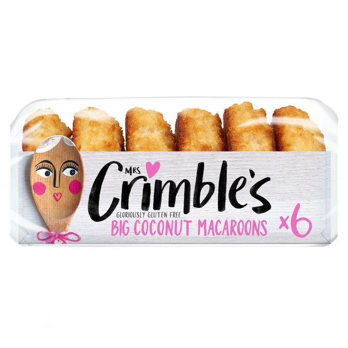 Mrs Crimble's große Kokosmakoons 12 x 215g