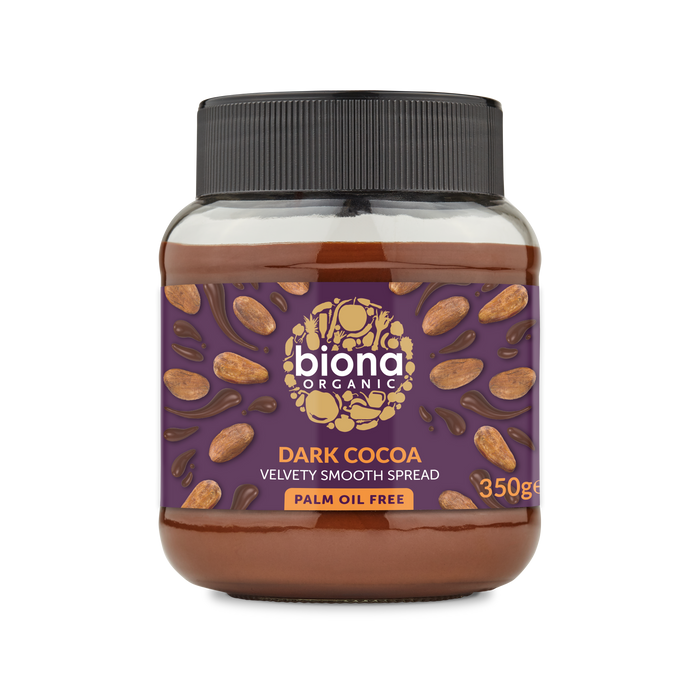 Biona Spread au chocolat noir 6 x 350g