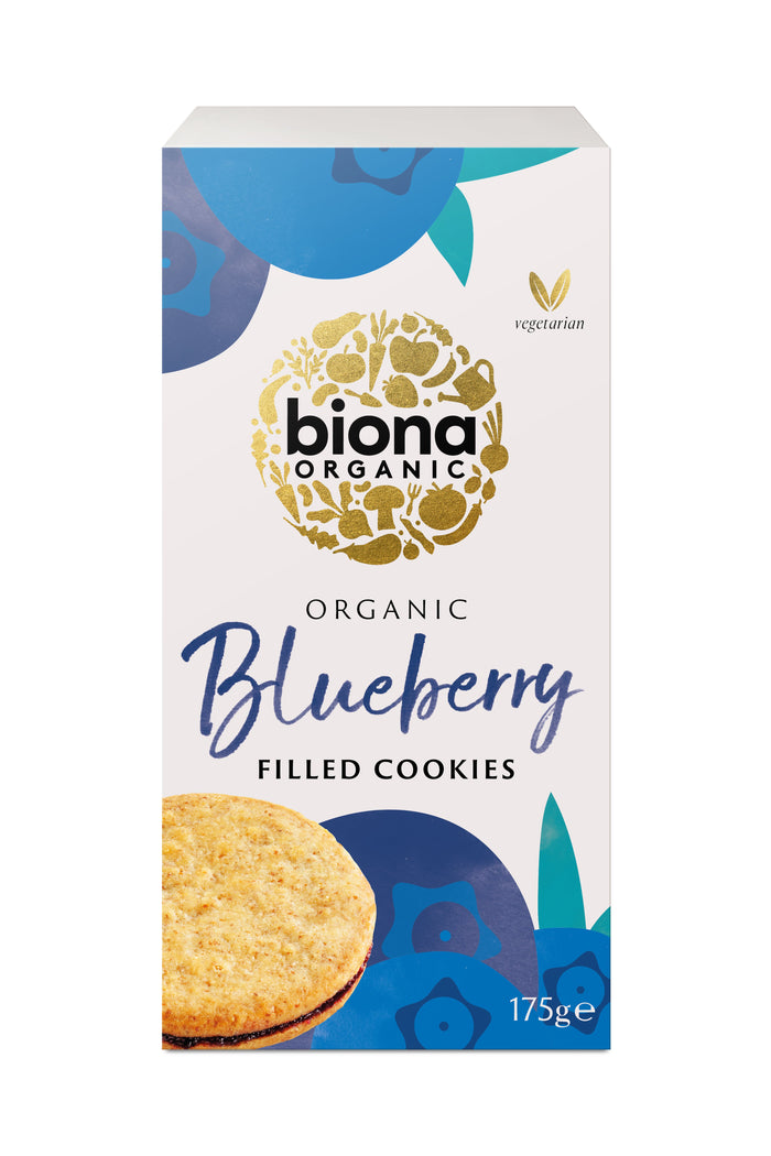 Biona Bio-Kekse mit Blaubeerfüllung 12 x 175 g