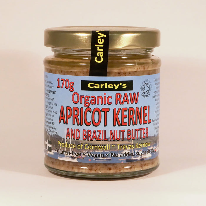 Carley's Organic Raw Apricot Kernel Butter 6 x 170g