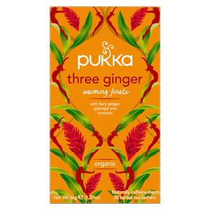 Three Ginger Tea (Org) 17585A Default Title / 4x20Bags