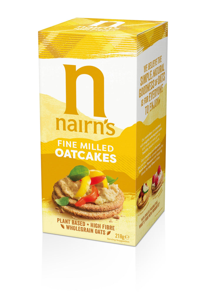 Nairn's Fine Milled Oatcakes 12 x 218G