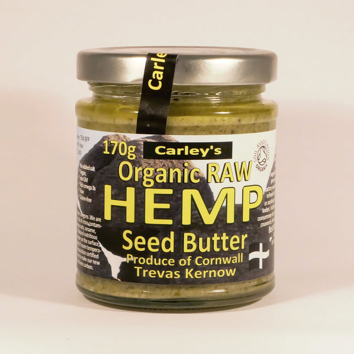 Carley's Organic Raw Hemp Seed Butter 6 x 170g