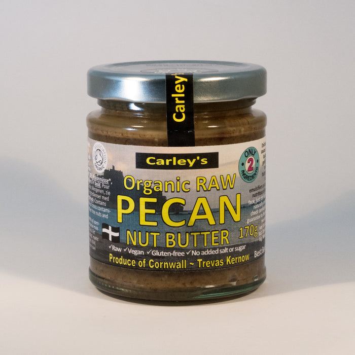 Carley's Organic Raw Pecan Butter 6 x 170g