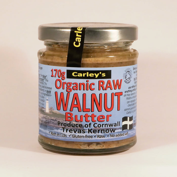 Carleys Bio -Walnussbutter 6 x 170 g