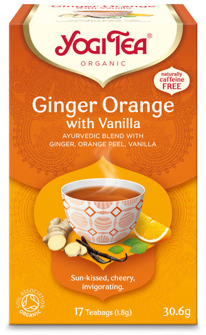 Yogi Ginger Orange/Vanilla (Org) 23579A Default Title / 6x17Bags