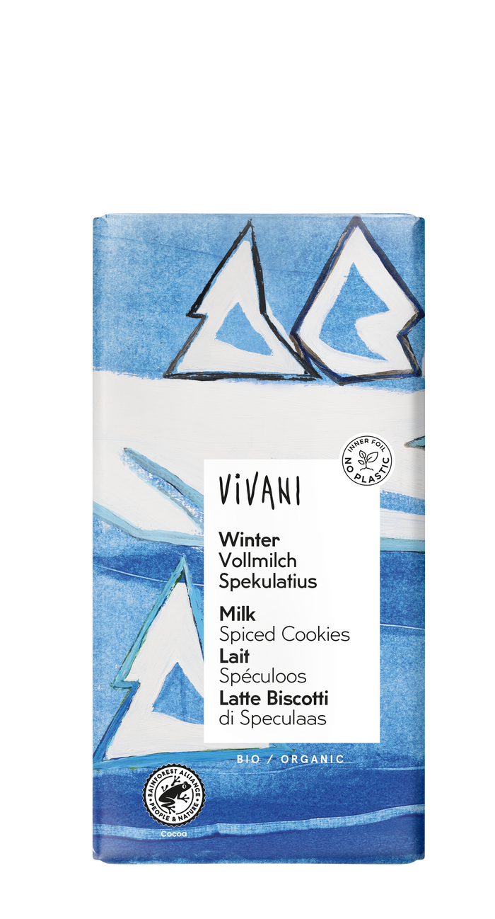 Vivani Winter Schokoladenbar 10 x 100 g