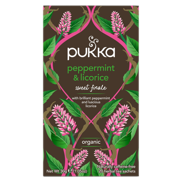 Pukka Pfefferminz- und Lakritztee, 20 Beutel x 4