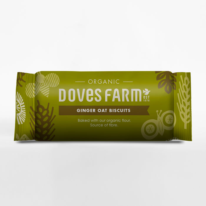 Doves Farm Ingwer Hafer Kekse 12 x 200 g