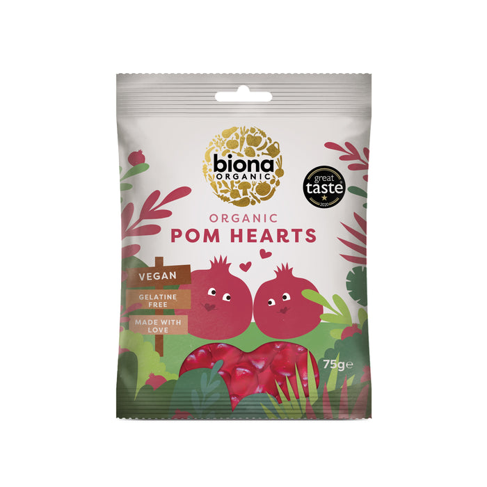 Biona organische Granatapfelherzen 10 x 75 g