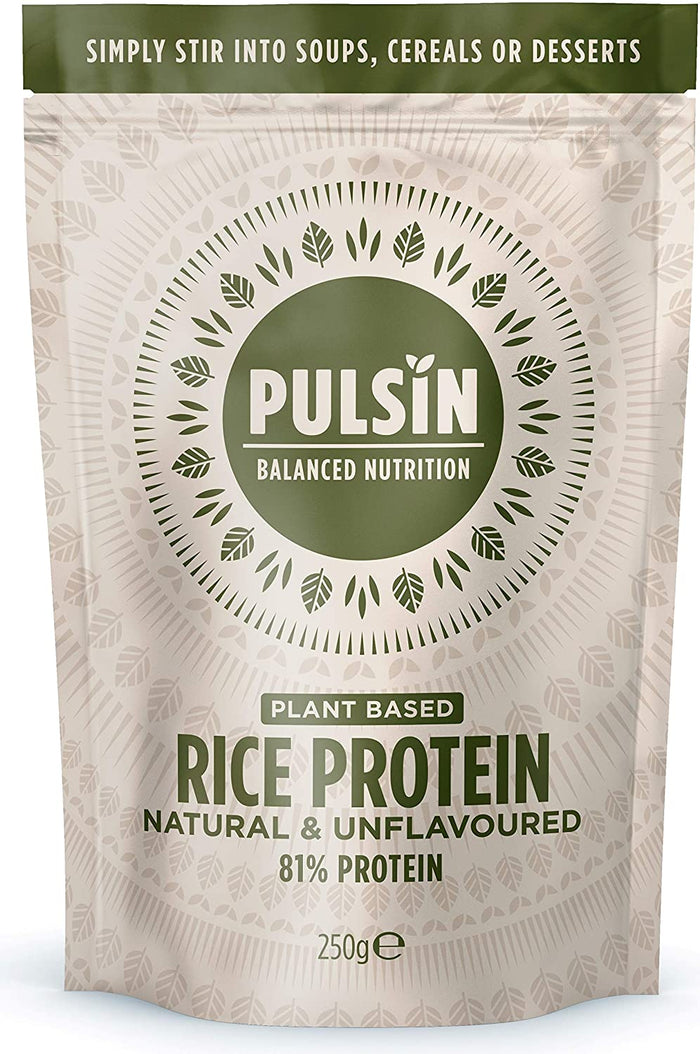 Poudre de protéine de riz brun Pulsin 250g