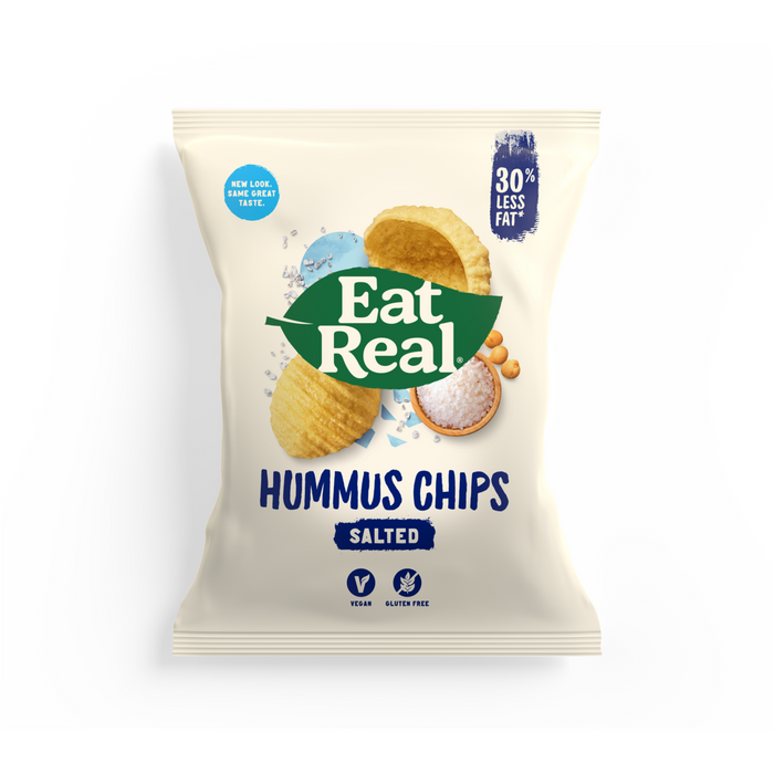 Eat Real Salted Hummus Chips 10 x 135g