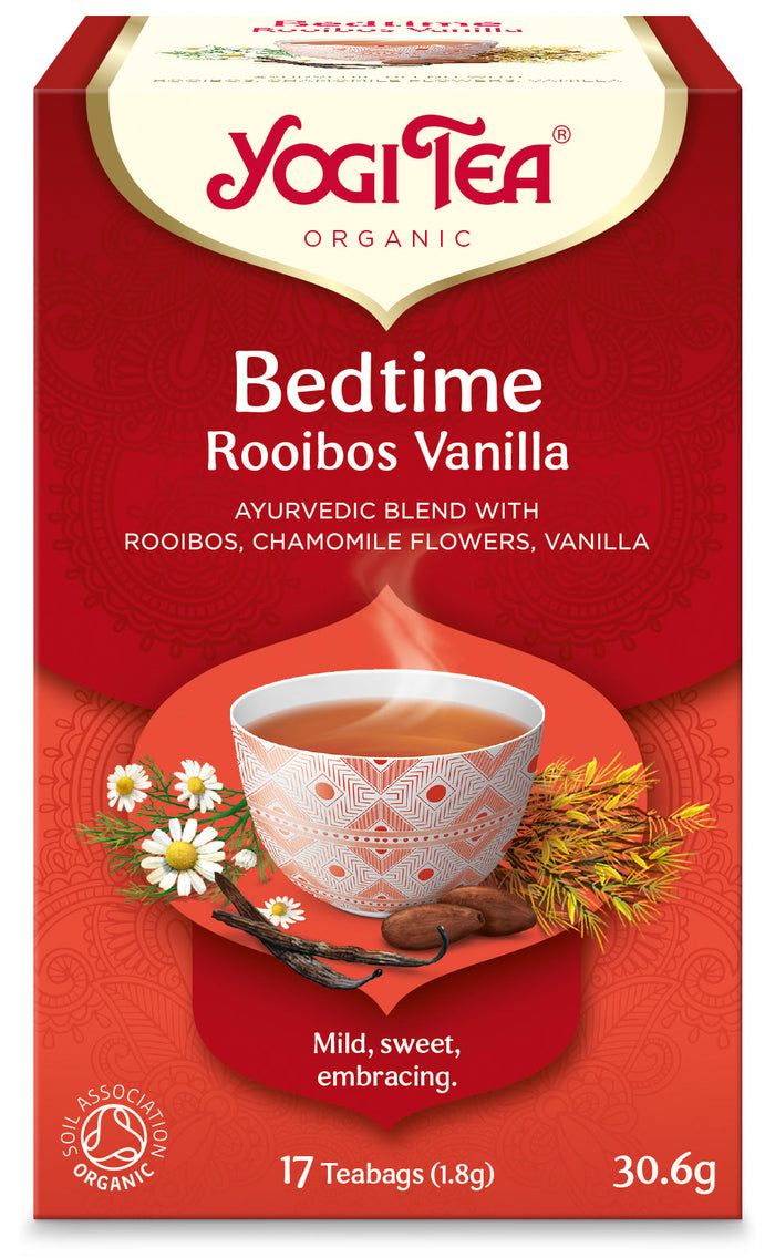 Yogi Tea Bio-Schlafenszeit-Roibos-Vanille, 17 Beutel x 6