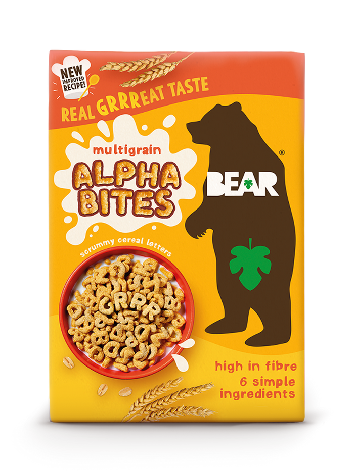 Bear Alphabites Multigrain 4 x 350g