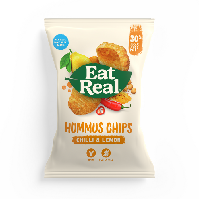 Eat Real Chilli & Lemon Hummus Chips 10 x 135g