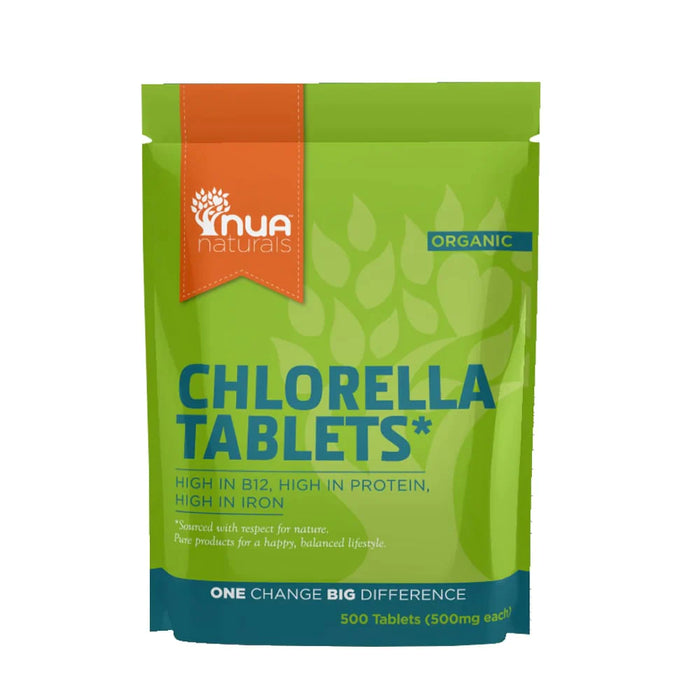 Nua Naturals Bio-Chlorella-Tabletten, 250 g