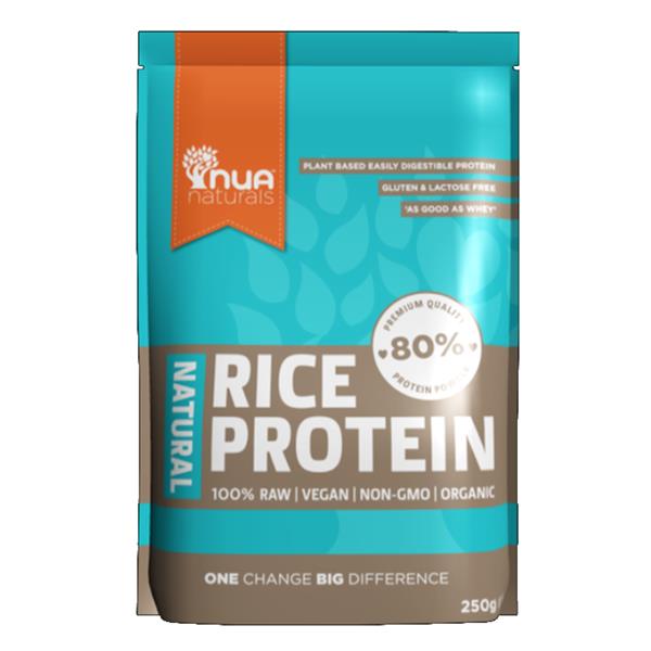 Nua Naturals Rice Protein Powder Natural 250g