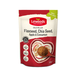 Flax Chia Apple Cinnamon 34913B Sgl-200g