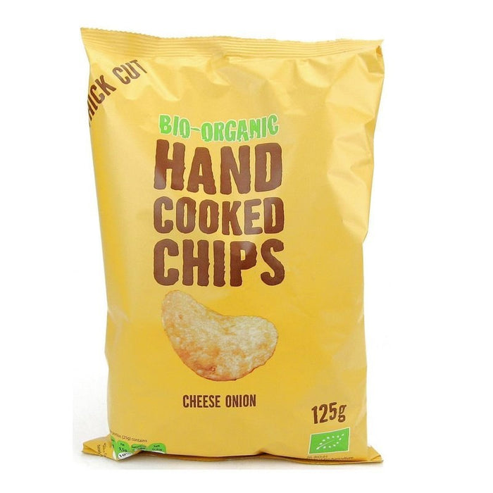 Trafo Handcooked Chips Cheese & Onion 10 x 125g