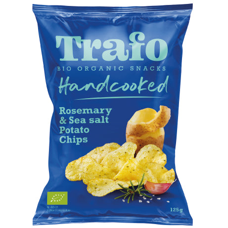 Trafo Handcooked Chips Rosmarin &amp; Himalaya 10 x 125g