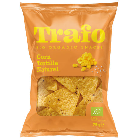 Trafo Mais-Tortilla-Chips Natur 15 x 75g