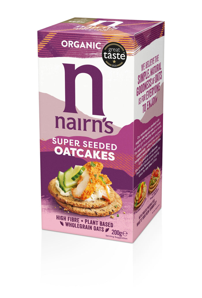 Nairn's Super Sesered Oatcakes 8 x 200g