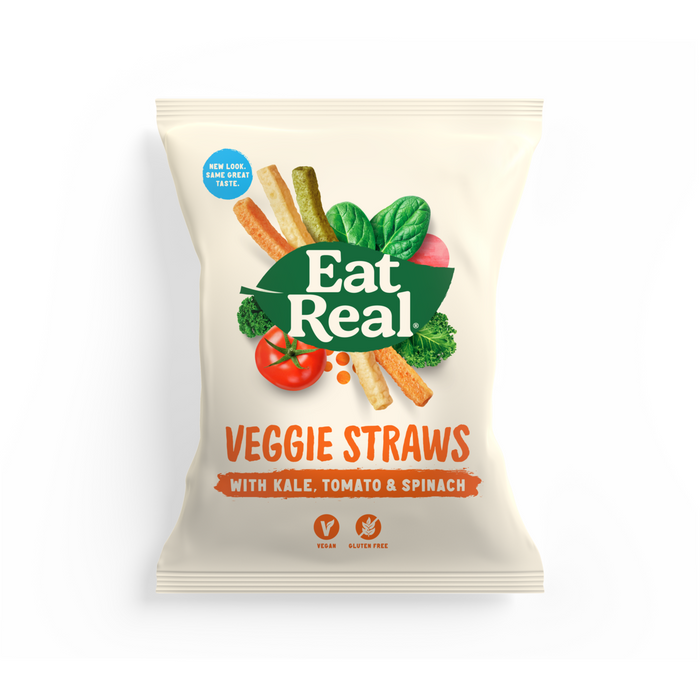 Eat Real Veggie-Strohhalme 10 x 113g