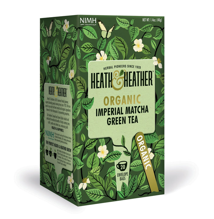 Heath & Heather Bio Imperial Matcha Tee 20 Taschen x 6