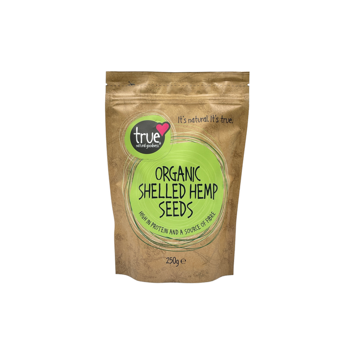 Organic Shelled Hemp Seeds 250g