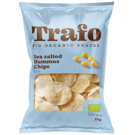 Trafo Hummus Chips mit Meersalz 6 x 75g